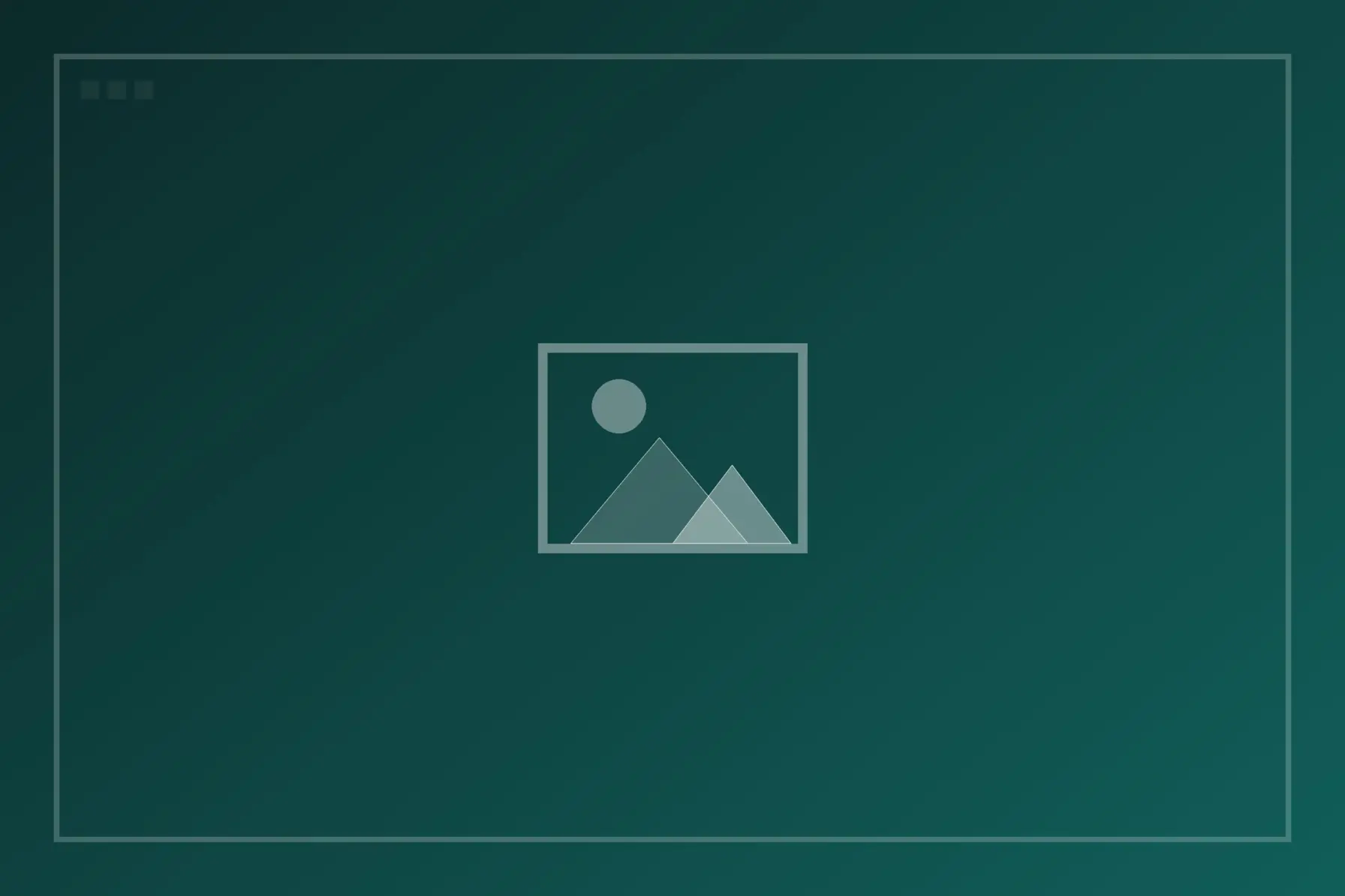 Placeholder graphic on a teal gradient